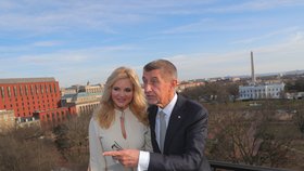 Premiér Andrej Babiš s manželkou Monikou na návštěvě Washington DC