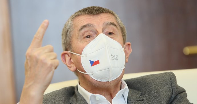 Premiér Andrej Babiš (ANO) v rozhovoru pro deník Blesk (28. 4. 2021)
