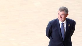 Premiér Andrej Babiš (ANO) na summitu v Bruselu (30. 6. 2019)