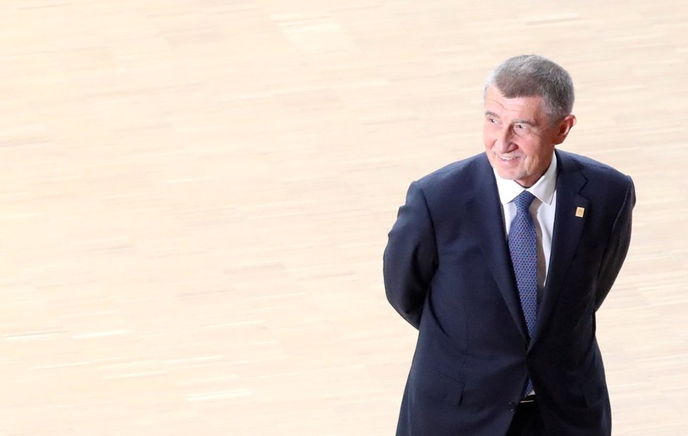 Premiér Andrej Babiš (ANO) na summitu v Bruselu (30.6.2019)