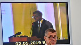 Premiér Andrej Babiš (ANO) řešil bezpečnost a budoucnost sítí 5G v ČR. (2. 5. 2019)