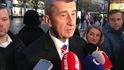 Babiš odmítl požadavky demonstrantů z Letné. I zmínky o StB Babiš odmítl požadavky demonstrantů z Letné. I zmínky o StB