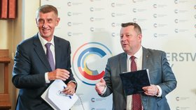 Premiér ČR Andrej Babiš (vlevo): 2017-současnost
