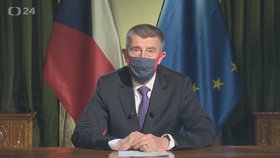Premiér Andrej Babiš (ANO) a jeho projev k Čechům (23. 3. 2020)