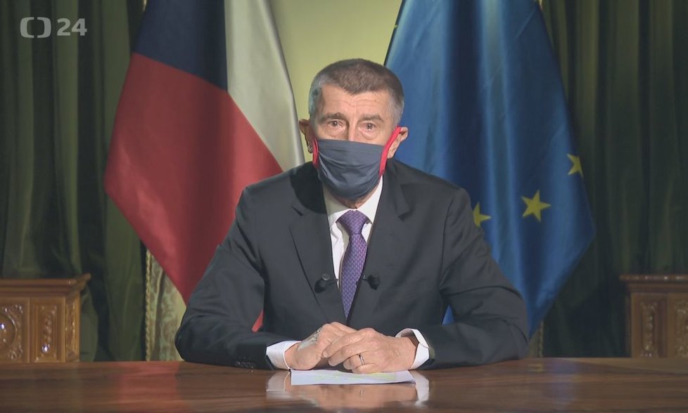 Premiér Andrej Babiš (ANO) a jeho projev k Čechům (23. 3. 2020)