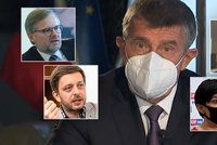 Bezradný a prázdný: Opozice cupuje Babišův projev, šéfka TOP 09 zmínila „volební spot“