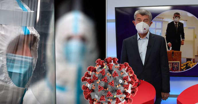 Premiér Andrej Babiš (ANO) v pořadu Ptám se, pane premiére promluvil o koronavirové epidemii