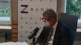 Premiér Andrej Babiš v rozhovoru pro Rádio Z