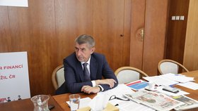 Andrej Babiš během posledního rozhovoru ve funkci ministra financí