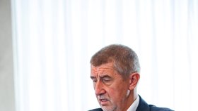 Premiér v demisi Andrej Babiš (ANO) řešil s redaktorkou Blesku Verou Renovicou vládní vyjednávání (15.4.2018)