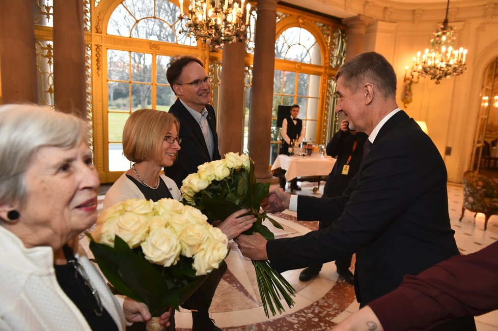 Večeře premiéra v demisi Andreje Babiše s šéfem Sněmovny reprezentantů USA Paulem Ryanem v Praze (26. 3. 2018)