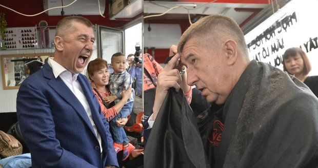 Babiš školil Vietnamce o účtenkách. V Sapě ho ostříhali za 50 korun bez ní