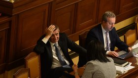 Premiér Andrej Babiš (ANO) v Poslanecké sněmovně