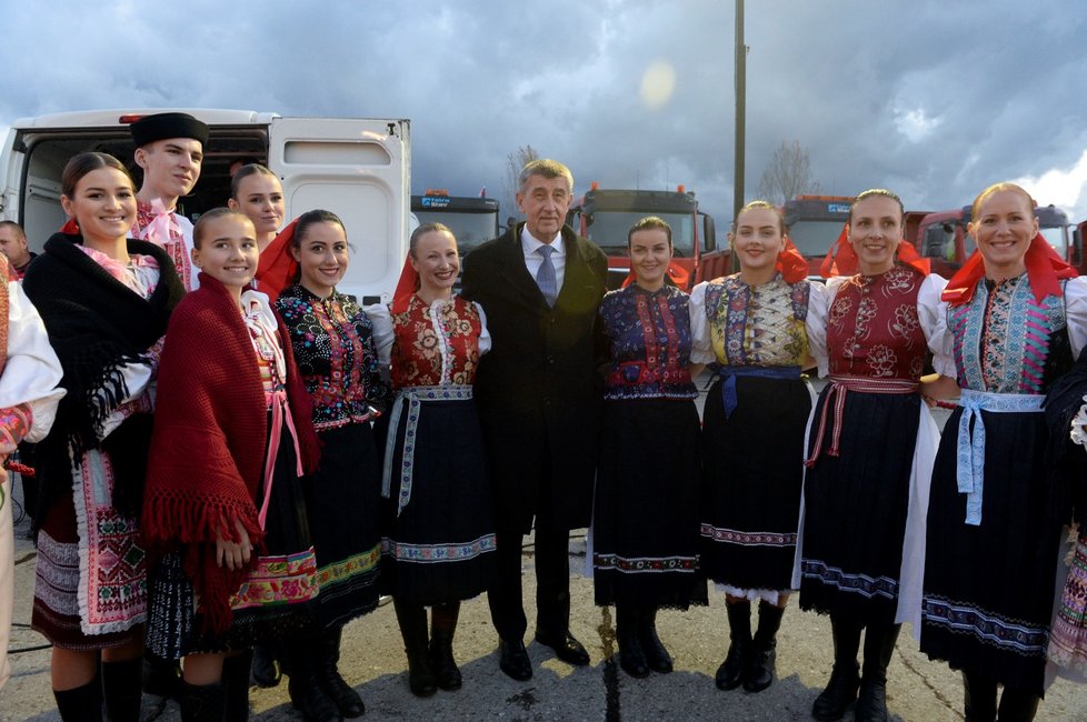 Andrej Babiš na Slovensku (30.10.2018)