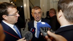 Obžalovaný Andrej Babiš u soudu v kauze Čapí hnízdo (17. 10. 2022)