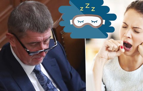 Babiš za krize spal jen tři hodiny. Jak s člověkem zamává nedostatek spánku?