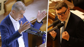 Andrej Babiš (ANO) a Zbyněk Stanjura (ODS)