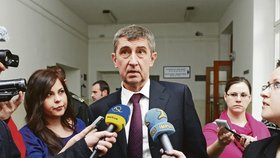 Nebol som eštébák, opakoval novinářům Babiš již při soudu na Slovensku.