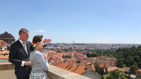 Český premiér Andrej Babiš (ANO) přijal barmskou vůdkyni Su Ťij (3. 6. 2019)