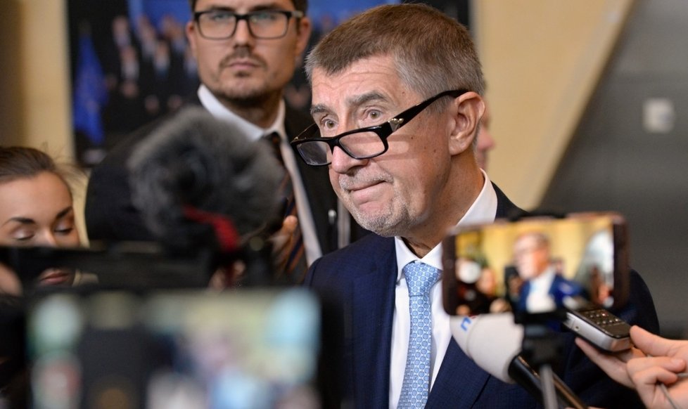 Andrej Babiš v Bruselu