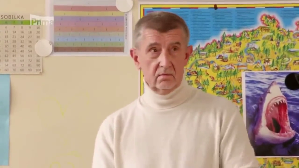 Kandidát na prezidenta Andrej Babiš (ANO) pohořel u tabule v pořadu TV Prima.