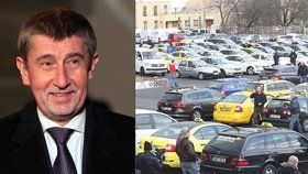 Andrej Babiš (ANO) vyzval společnosti Uber a Taxify, aby dodržovaly zákony a používaly licencované taxikáře.
