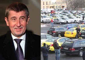 Andrej Babiš (ANO) vyzval společnosti Uber a Taxify, aby dodržovaly zákony a používaly licencované taxikáře.