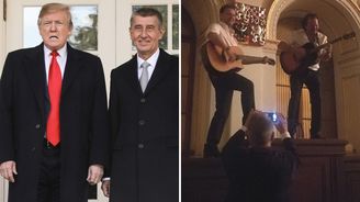 Schizofrenní den ANO: Babiš u Trumpa, kytarista Vondráček a policejní zátah. Náhoda? Nikoli