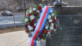 Premiér Andrej Babiš navštívil při příležitosti návštěvy USA i pomník TGM ve Washingtonu DC