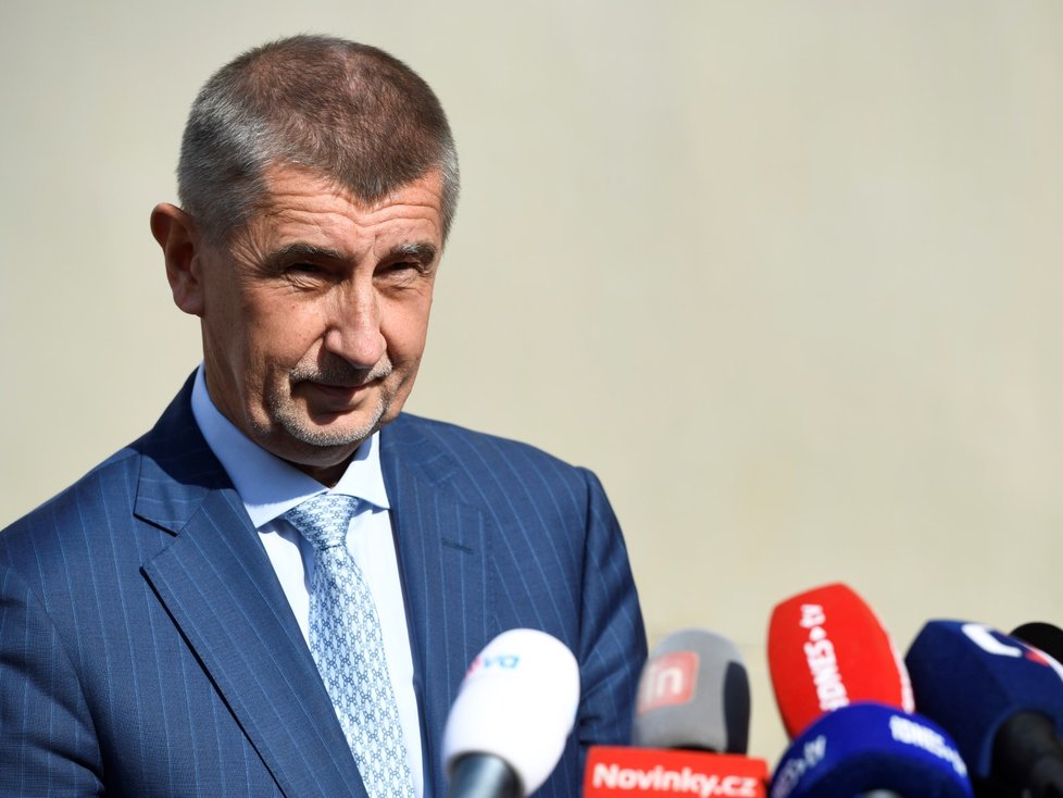 Designovaný premiér Andrej Babiš (ANO) uvítal výsledky referenda v ČSSD (15. 6. 2018)