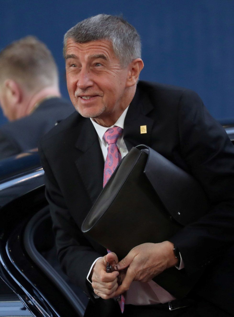 Andrej Babiš na evropském summitu