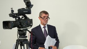 Andrej Babiš (ANO) před superdebatou Blesk Volební souboj 2017.