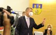 Premiér Andrej Babiš (ANO) odvolil ve sněmovních volbách v Lovosicích v Ústeckém kraji, kde vede kandidátku svého hnutí (8. 10. 2021)