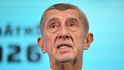 Premiér a předseda hnutí Andrej Babiš ve volebním štábu ANO k výsledkům komunálních a senátních voleb, 10. října 2026. Premiér a předseda hnutí Andrej Babiš ve volebním štábu ANO k výsledkům komunálních a senátních voleb, 10. října 2026.