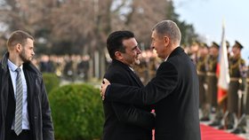 Severomakedonský premiér Zoran Zaev a jeho český protějšek Andrej Babiš (ANO) na návštěvě v Praze (17. 12. 2019)