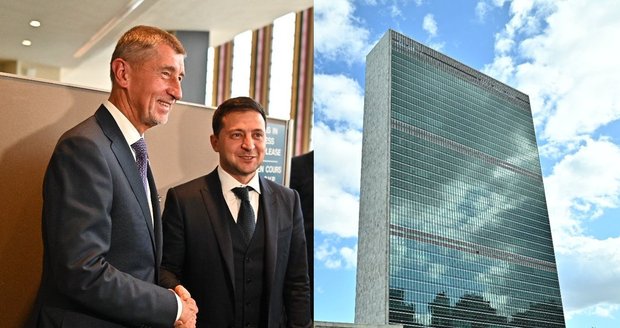 Babiš pozval do Česka prezidenta Ukrajiny. Projev pro OSN stále mění, o čem bude?