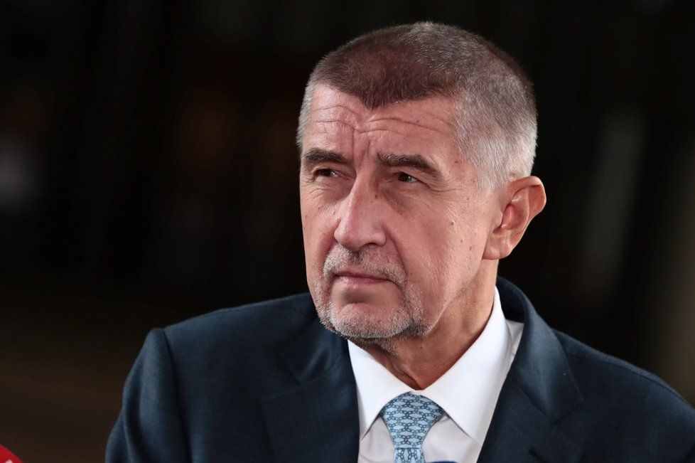 Šéf hnutí ANO Andrej Babiš po schůzce s prezidentem Milošem Zemanem na Hradě (14. 9. 2017)