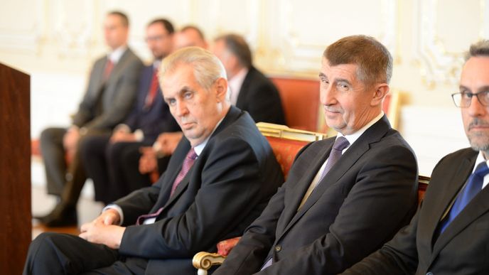 Miloš Zeman a Andrej Babiš