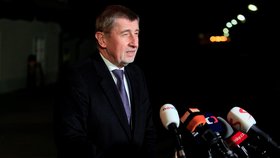 Premiér v demisi Andrej Babiš na setkání s novináři po večeři s prezidetnem Milošem Zemanem oznámil, že nedostane časový limit na sestavení své druhé vlády