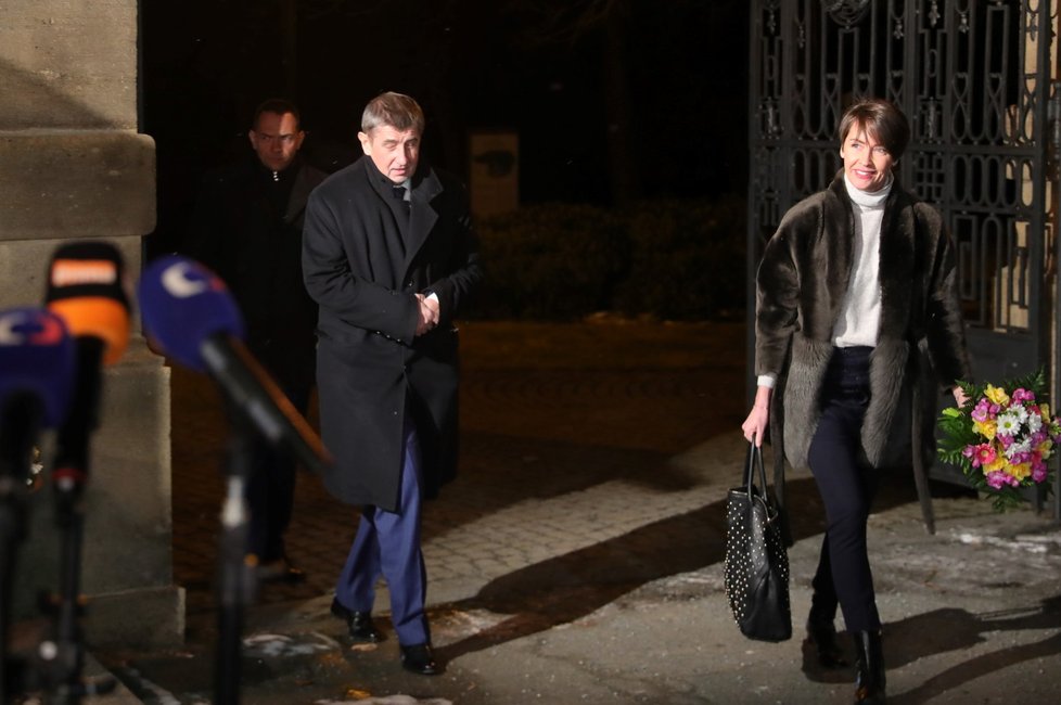 Premiér Andrej Babiš po večeři s prezidentem Milošem Zemanem v úterý 20. 3. 2018 oznámil, že prezident nebude zasahovat do složení jeho druhé vlády