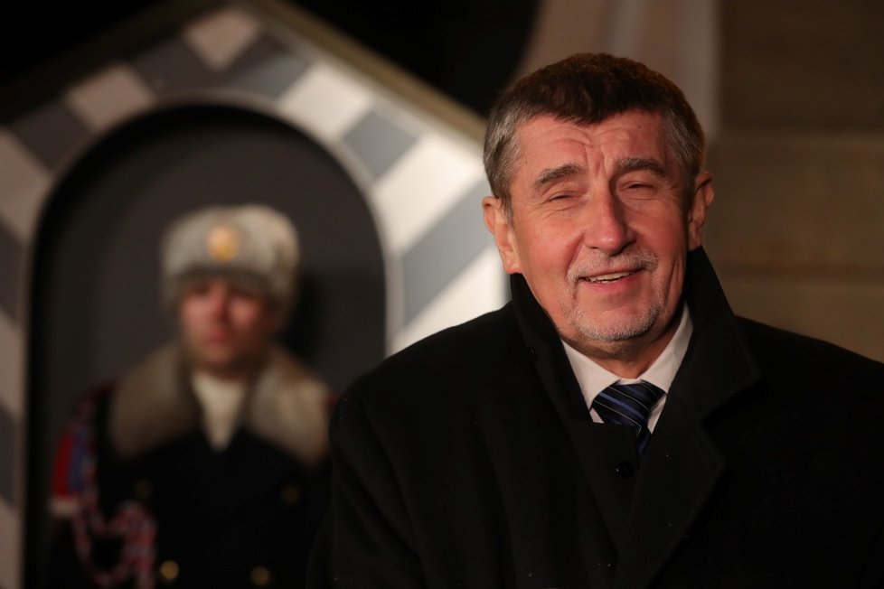 Andrej Babiš po večeři a jednání s prezidentem Zemanem v Lánech