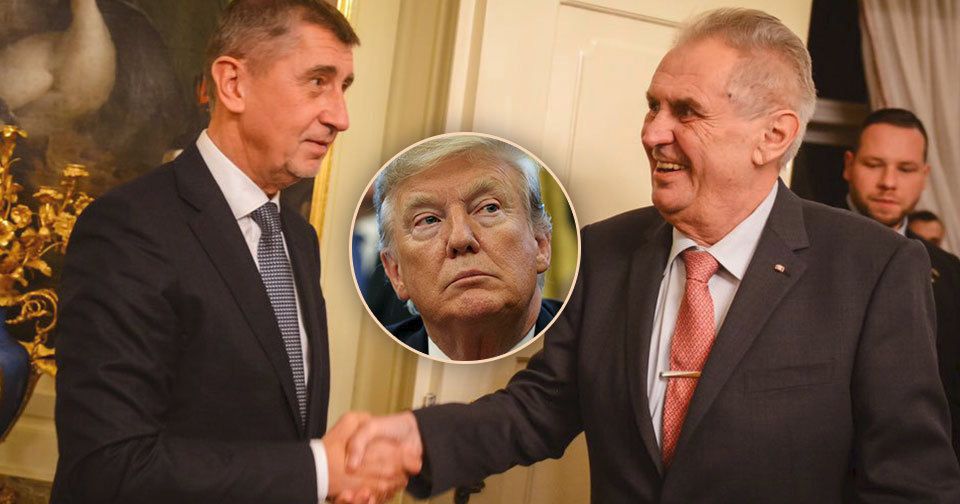 Babiš kvůli Trumpovi zavítá na Hrad za Zemanem. Proberou možná témata březnové návštěvy.