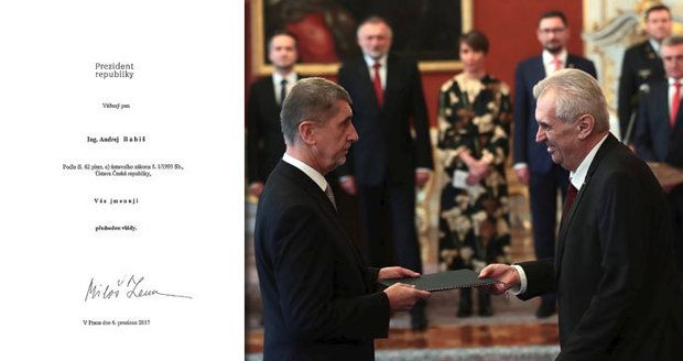 Jmenování Babiše premiérem: I podruhé to bude velké a i podruhé jiné, než bylo zvykem