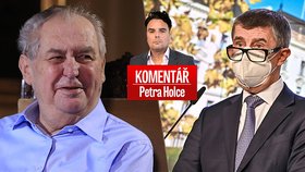 Zeman na Lánech podpořil Babiše v budoucích prezidentských volbách