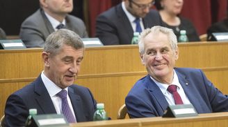 Republiku si pozvracet nedáme: Babiš odolal nepřátelským živlům, Hrad zalévá moudro Prezidenta Obnovitele