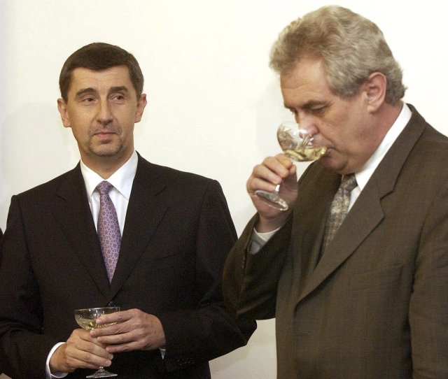 Andrej Babiš, Miloš Zeman