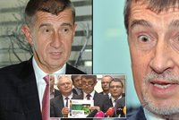 Šéf hnutí ANO šokoval na tiskovce: Babiš s bradkou propagoval Agrofert