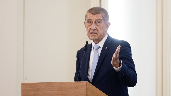Premiér Andrej Babiš Premiér Andrej Babiš