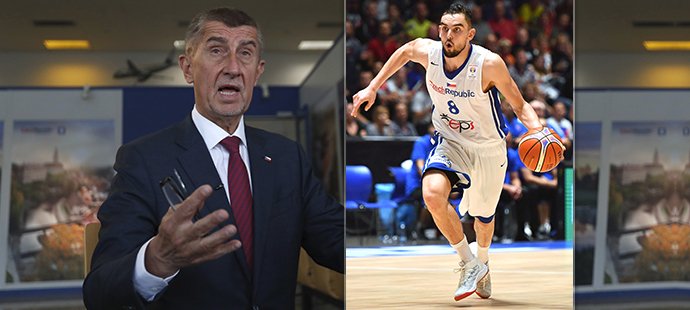 Basketbalista Satoranský odmítl setkání s premiérem Babišem a nyní slyší chválu i nadávky