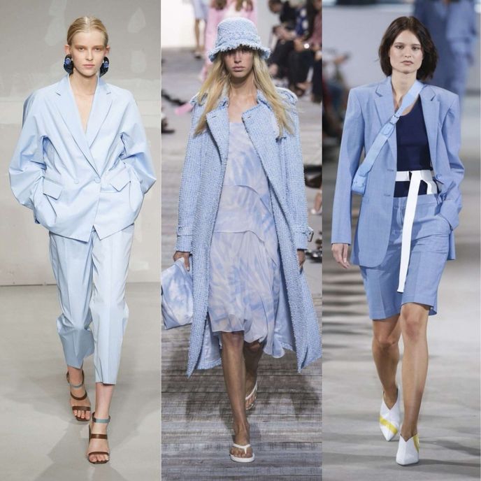 Zleva: Krizia, Tom Ford, Tibi Zleva: Krizia, Tom Ford, Tibi